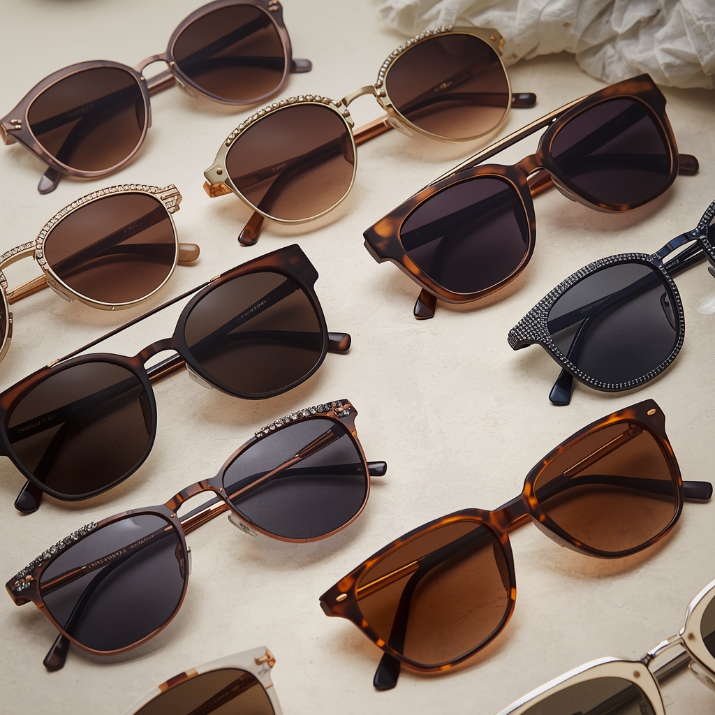 Luxury sunglasses collection